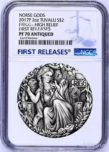 2017 P k̏_tbO nC[t AeB[N 2IX Vo[ $2 RC NGC PF70 FR