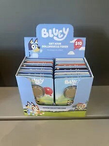 2024 $1 Bluey Dollarbucks �R�C�� �J�[�h 20 ���Z�b�g �閧�}�[�N INHAND?
