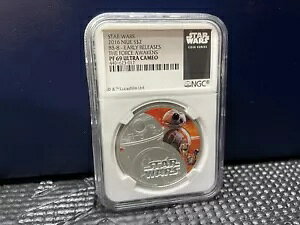tH[X̊o X^[EEH[Y BB-8 2016 jEG 1IX Vo[ RC $2 NGC PF 69 UC ER