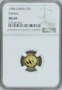 NGC MS69 1988 `Ci p_ 1/20 IX 