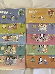2024 Bluey 10 �X�։ݕ��J�o�[ PNC �Z�b�g $1 Bluey �R�C���t�� - �Ō�̃Z�b�g