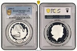 2000 Vhj[ IsbN Iy nEX 1 IX Vo[ v[t RC PCGS PR70DCAM
