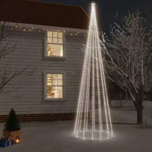 NNEVL �N���X�}�X�c���[ �X�p�C�N �R�[���h�z���C�g 1134 LED 800 cm