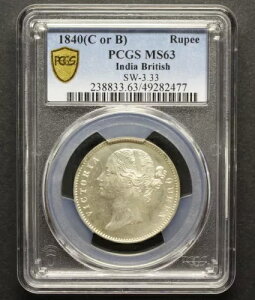 1840 C or B EAST INDIA COMPANY ���s�[ �R�C�� PCGS MS63