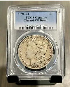 1891-CC 1 h݃K hBJ[\VeB - PCGS ς VG ̏ڍׁB