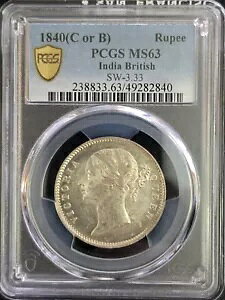 1840 B & C EAST INDIA COMPANY ���s�[ PCGS MS63