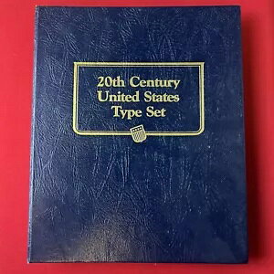 WHITMAN CLASSIC 20th CENTURY TYPE SET ALBUM AU/BURCt
