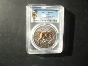 2020 �j�E�G �e�B���m�T�E���X T ���b�N�X 1 �I���X �J���[���C�Y�h �V���o�[ ���E���h PCGS 70 �A���e�B�[�N POP 3