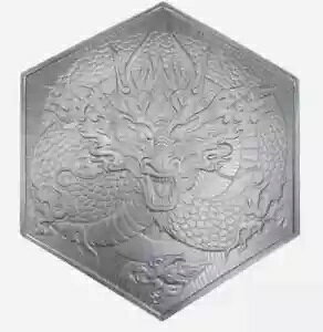 Year of the Dragon - 10 オンス ファイン (.999) シルバー |六角棒