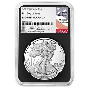 2022-W v[t $1 AJ Vo[ C[O NGC PF70UC FDI Gaudioso  ...