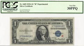 1935-A $1 シルバー証明書-実験ノート「R」- PCGS 30PPQ-Fr. 1609年