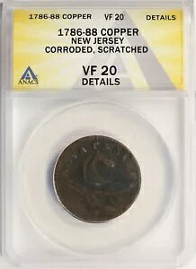 1768-88 j[W[W[ RjA ANACS VF20 ڍוHA