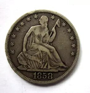 1858-S �V�[�e�b�h ���o�e�B �n�[�t�_���[ 50c �R�C�� �T���t�����V�X�R �~���g ���A �R���N�^�[ DAT