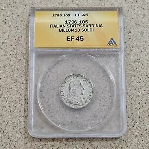 1796 10S �C�^���A���B �T���f�[�j�� 10 �\���f�B �r���� �R�C�� �r�N�g���I �A���f�I ANACS EF45