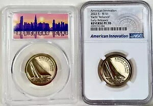2022-S PCGS & NGC PR70 [hACh o[Xv[t CAX bg Cmx[V $1