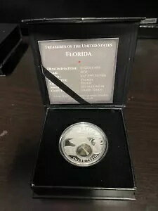 2021 1 IX Ag Treasures of the U.S. Florida Shark Teeth ({bNX/COA)