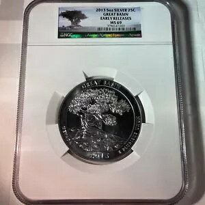 2013-P 5 �I���X �V���o�[ �O���[�g �x�[�X�� �A�[���[ �����[�X NGC MS69