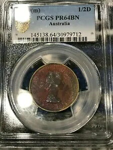 v[t PCGS PR64BN 1959 M I[XgA 1/2 yj[ 1/2 D RC-p[vg[jO-JUN55