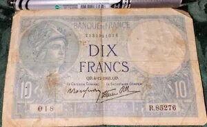 �t���� 10 �}�[�N 1941 R.85276 �ԍ� 018 L. �R�[�i�[�̃~�l�����@+