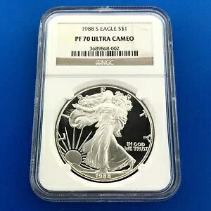 1988 S v[t Vo[ C[O 999 t@C Vo[ NGC PF70 Eg JI ȃRCłB