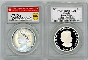 2022 $1 �����v���[�t �J�i�_���a�h�� PR70 UHR PCGS S �u�����g �V�[���h