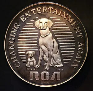 1968 RCA �G���^�[�e�C�����g �`�b�p�[ �j�b�p�[ 1oz 999 FINE �V���o�[ �A�[�g �o�[ ���E���h C3531