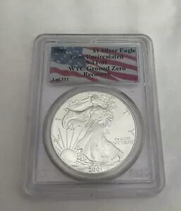2001 1 of 531 $1 Vo[ AJ C[O Gen Unc PCGS [h g[h Z^[ Jo[