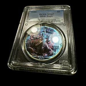 1990 Vo[ C[O PCGS BU MS67 g[ J[ ~ A rrbh u[ X^[ g[jO