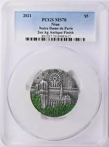 2021 jEG $5 m[g_ h p Vo[ RC 2IX .999 PCGS MS70 AeB[N |bv 2