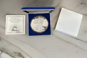 1995 �W���C�A���g �V���o�[ �C�[�O�� 1/2 �|���h .999 �V���o�[ �v���[�t �n�� ���E���h �v���[�t COA �t��