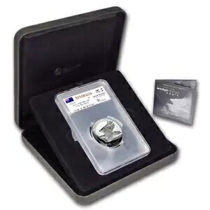 2014 オーストラリア 5 オンス シルバー オナガイヌ PR 70 PCGS 箱入り