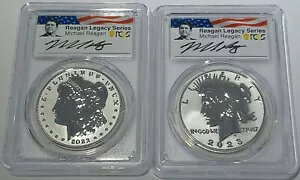 2023 S PCGS REVERSE PR70 �V���o�[ ���[�K�� & �s�[�X �A�h�o���X �����[�X ���[�K�� �T�C������