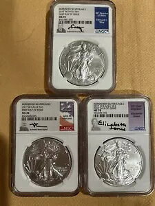 ̂Vo[̃C[OY70 2017 W $1 Fdi MercantiAMoy and Elizabeth Jones Signe