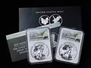 2021 $1 AJ Vo[ C[O Rev PF fUCi[ Zbg - NGC Rev PF70 ({bNX COA t)