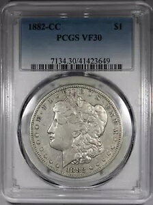 1882-CC K h PCGS VF30 L[ f[g RC O[h̗
