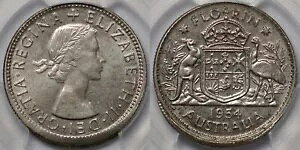 PCGS MS62 �I�[�X�g�����A 1954 �t������ �����J���[�~���g �G���[ �R�C�� ������
