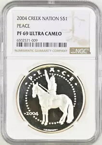 :2004 $1 Vo[N[N CfBA l[V s[X NGC PF70UCAM AeB R6 nCO[h