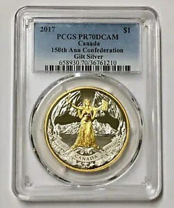 2017 Ji_  1 h 150th A RtFf[V PCGS PR 70 DCAM Vo[ RC