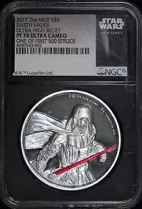 2017 �j�E�G S$5 �X�^�[ �E�H�[�Y UHR �_�[�X �x�C�_�[ 2�I���X NGC PF-70 UC �ŏ��� 500 ���X�g���C�N�� 1 ��