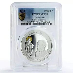 �J�����[�� 1000 �t���� �i�ՃJ���� �E�H�W�e�B�� ����}���A MS68 PCGS ��� 2016