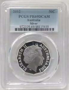 I[XgA Vo[ v[t 50 Zg RC 2012 N KM#404a GUxX II PCGS PR69