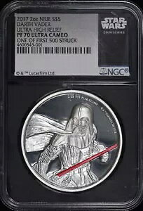 2017 �j�E�G S$5 �X�^�[ �E�H�[�Y UHR �_�[�X �x�C�_�[ 2�I���X NGC PF-70 UC �ŏ��� 500 ���X�g���C�N�� 1 ��