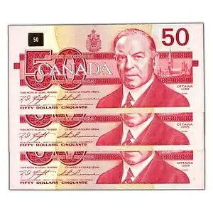 $50 1988 Ji_s FHS `FWI[o[ vtBbNX BC-59c - 3 A - Ch