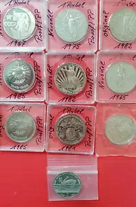 VA 10XCoins 1967-85 Eg JI v[t [u v[t \A CCCP + uKA RC