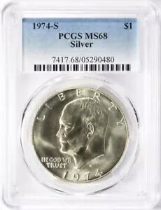 2 1974 S 40% Vo[ AC[n[ ACN h 1 h PCGS MS68 RC 2 bg