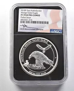 2018 P �I�[�X�g�����A $2 �V���o�[�I�i�K���V �s�[�t�H�[�g �����J���e�B PF70 NGC *0248