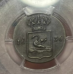 1836 SP55 �X�}�g������ Duit �p�^�[�� Pcgs �I�����_���C���h�W�{ P Duit