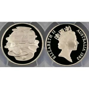 1992 PR70DCAM gDGeB Zg 20c JmnV I[XgA PCGS #575