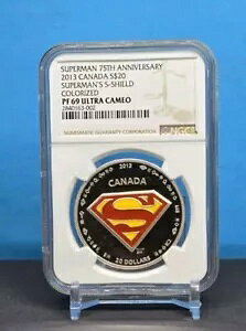 2013 Ji_ $20 - DC R~bNX - X[p[} - S V[h - NGC PF69 UC - Vo[ RC