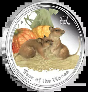 ANDA Money Expo �X�y�V���� 2020 Year of the MOUSE 2�I���X �V���o�[ �v���[�t �J���[ $2 �R�C��